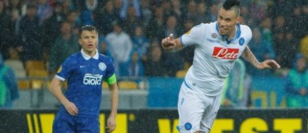 Europa League: Dnepr-Napoli 1-0, iar ucrainienii vor juca in finala